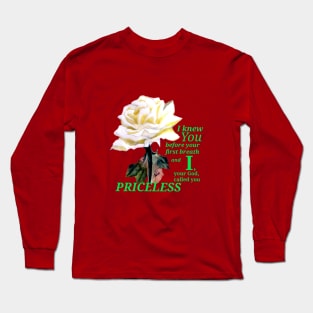 Priceless to God Long Sleeve T-Shirt